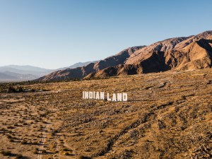 Desert X Indianland Aerial