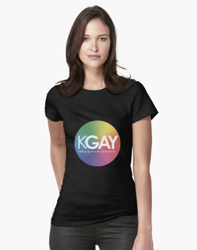 KGAY Logo Fitted T-shirt