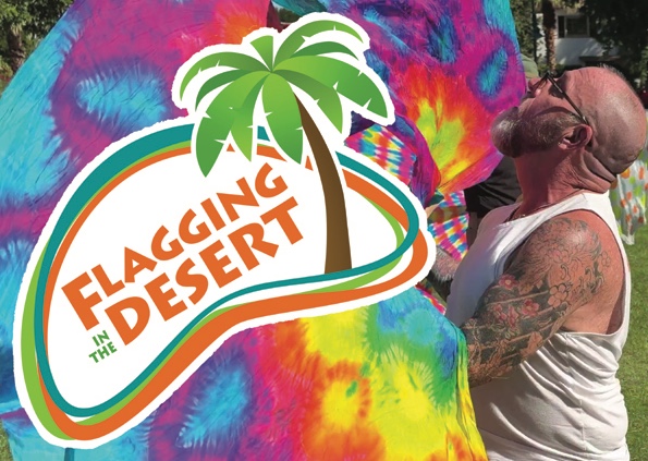 Flagging in the Desert