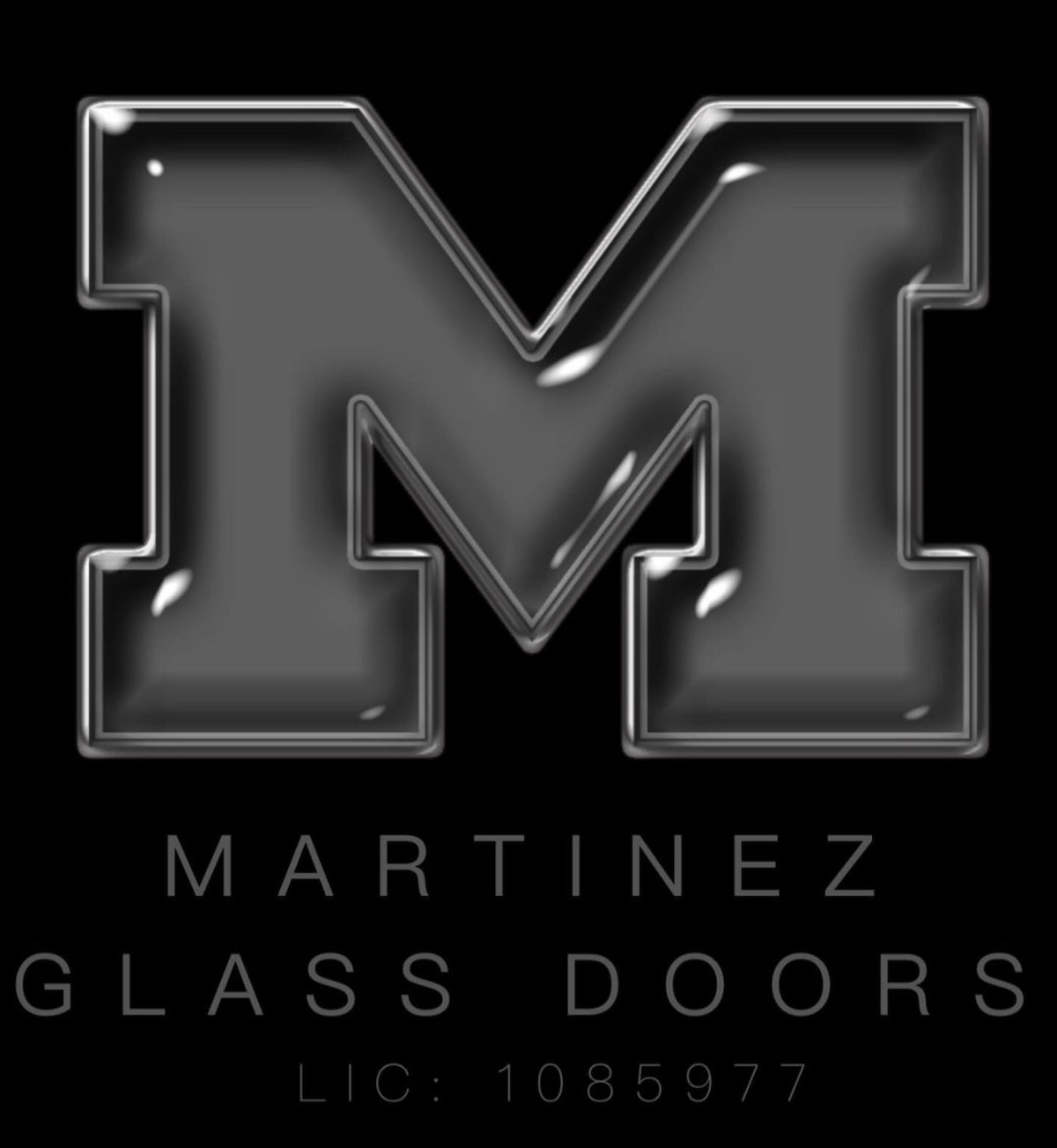 Martinez Glass Doors Logo