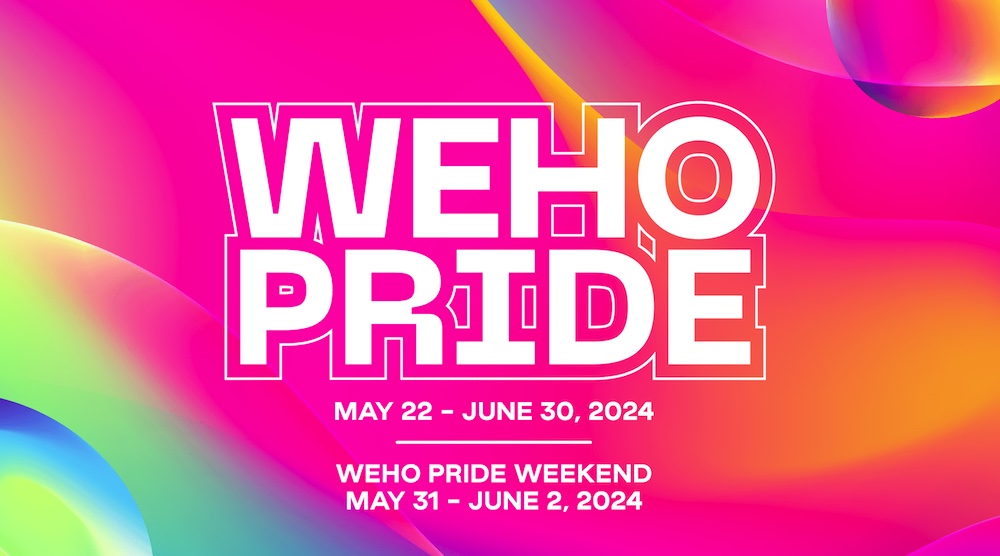WeHo Pride 2024 Logo