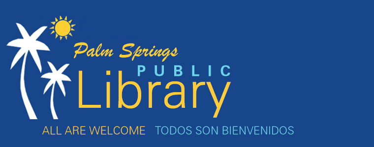 Palm Springs Public Library header