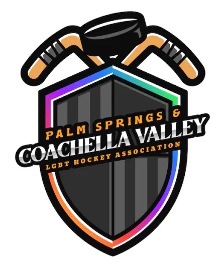 Coachella Valley LGBTQ+ Hockey Assoc Logo
