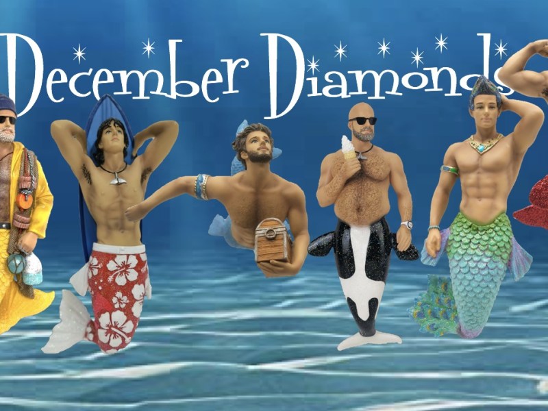 These Gay Merman Ornaments are a Cult Christmas Classic