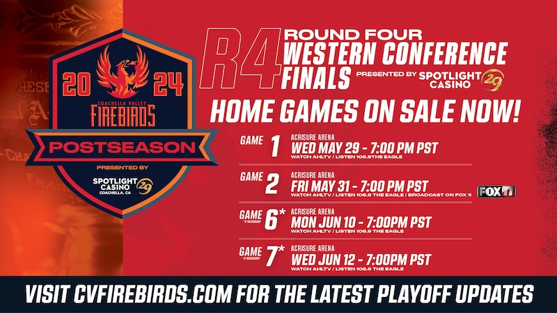 Round 4 Firebirds Western Conference Finals 2024