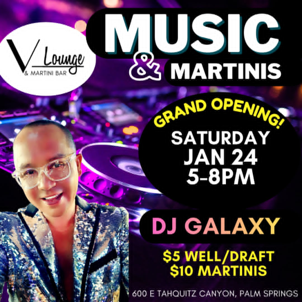 Music and Martinis DJ Galaxy
