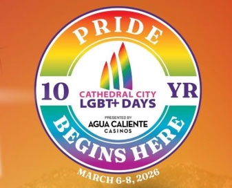 Cathedral City LGBT Days 2026 logo