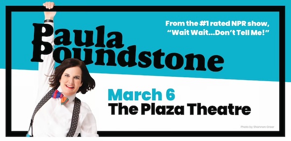Paula Poundstone Plaza Theatre March 6 2026