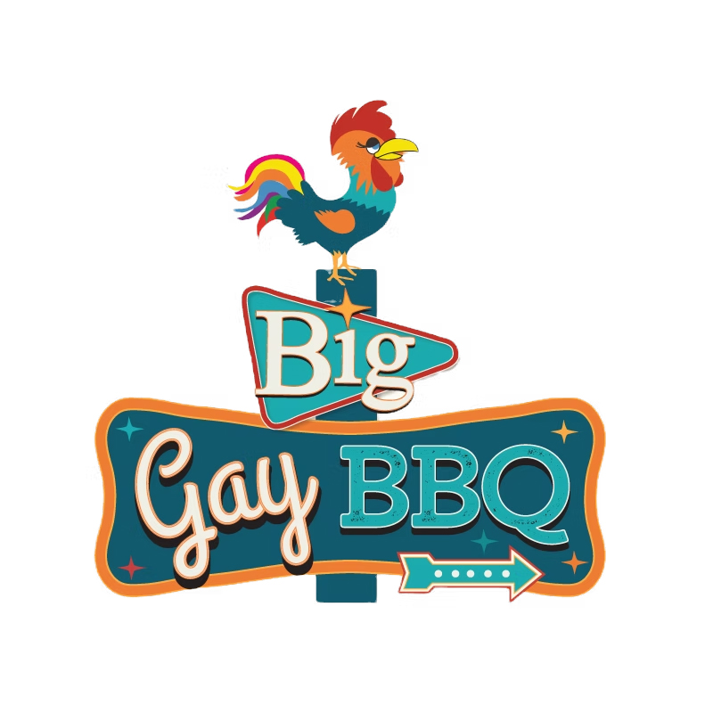 BIG GAY BBQ LOGO
