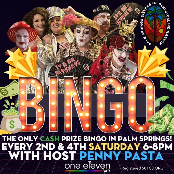 Sisters of Perpetual Indulgence Cash Prize Bingo at One Eleven Bar