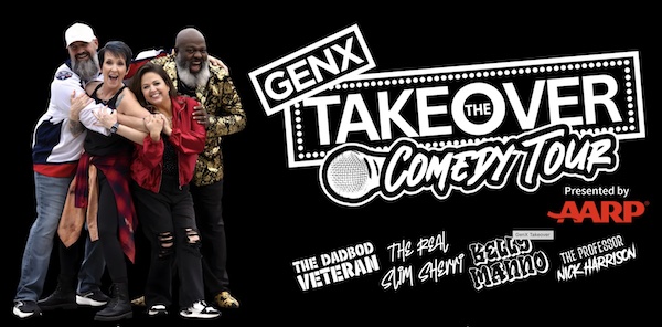 Gen X Takeover Tour 4 Comedians