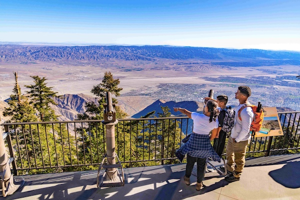 Tramway Mountain Station Observation Deck