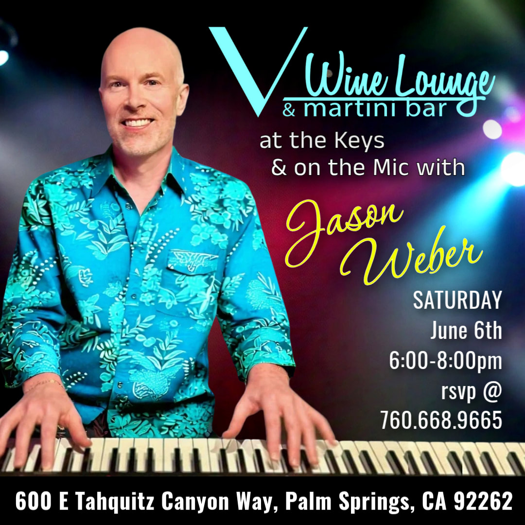 Jason Weber at V Wine Lounge June 6