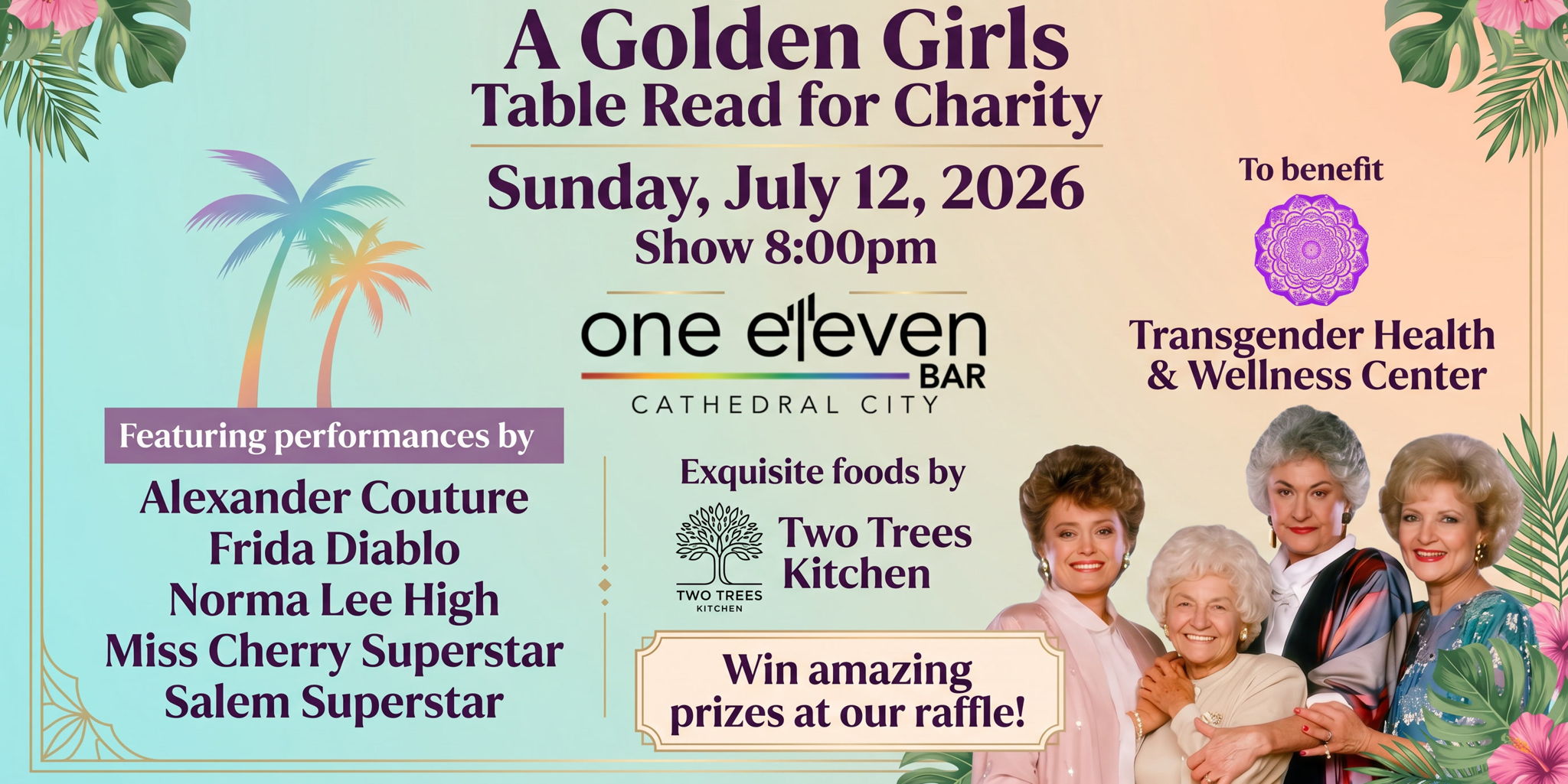 The Golden Girls Table Read with the Fake Actors Guild at One Eleven Bar